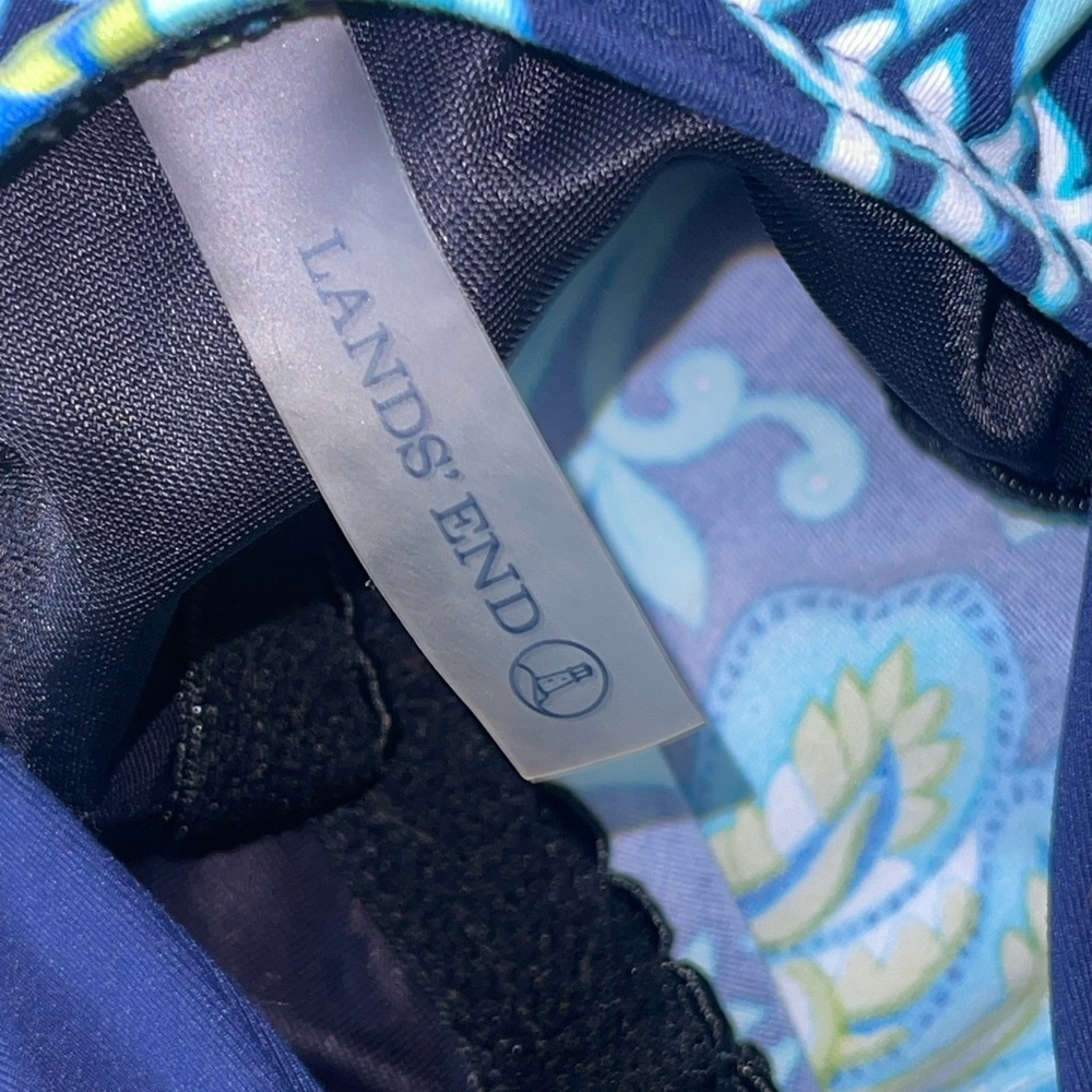 Land’s End Sport swim top & bottoms. Size 16 GUC - Picture 10 of 11